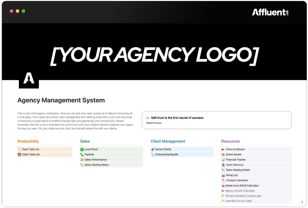 Jordan Platten – Affluent Academy 2022 Photo of the Agency Management Platform