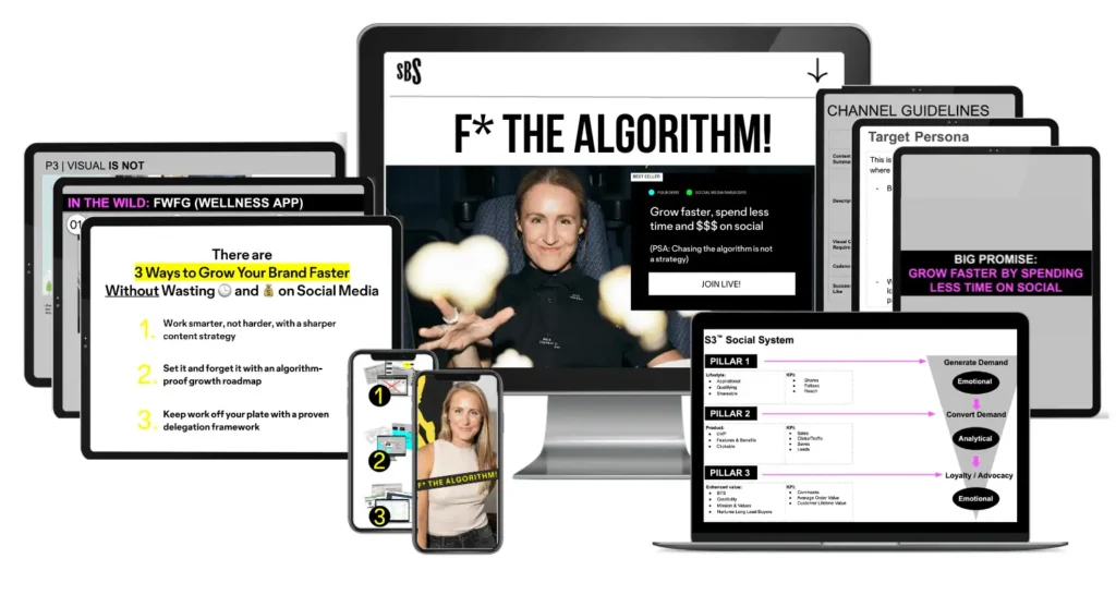 a picture of F the algorithm workshop modules